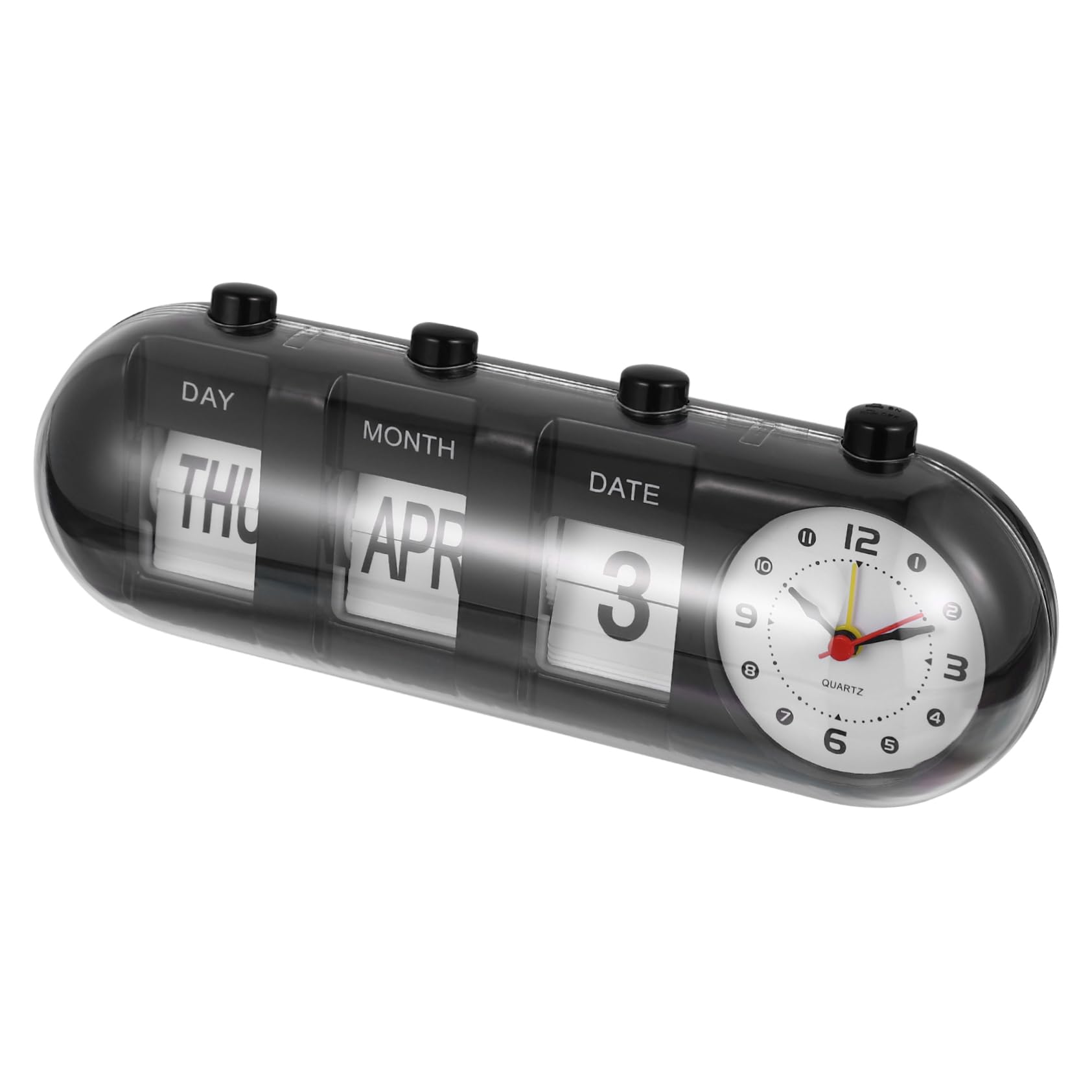 Amazon.com: OHPHCALL Perpetual Calendar Clock Manual Flip Desk